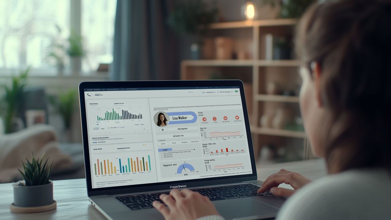 Personalized ecommerce dashboard