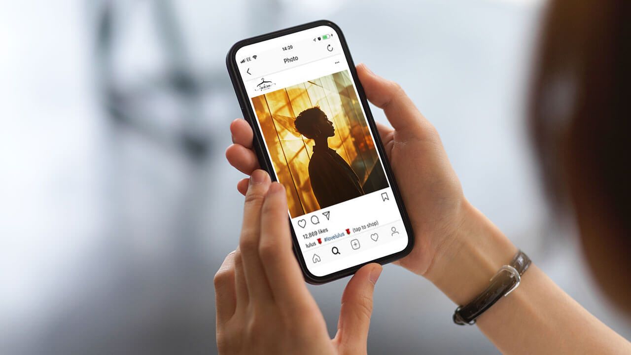 Brand showcasing personality through content