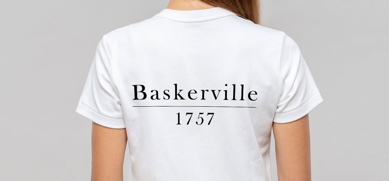 baskerville font