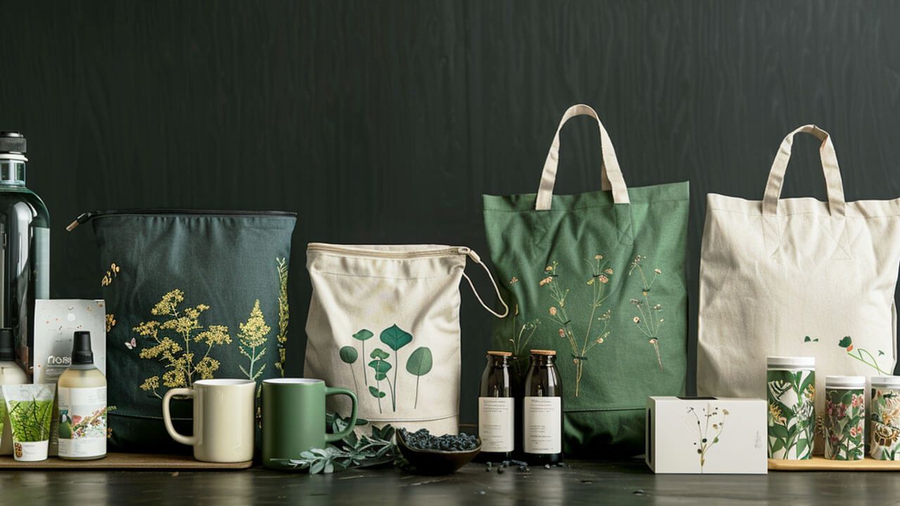 eco-friendly products display