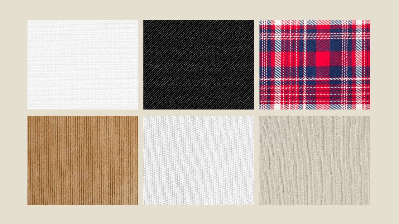 Shirt fabric options