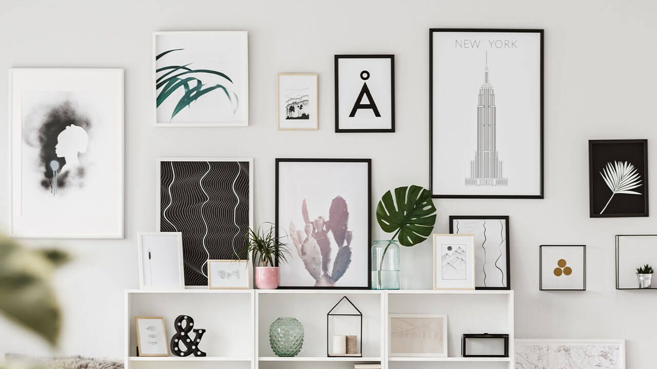 framed wall art designs