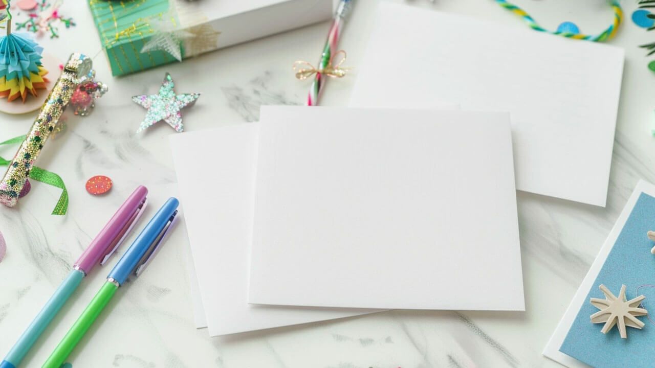 Greeting card business setup