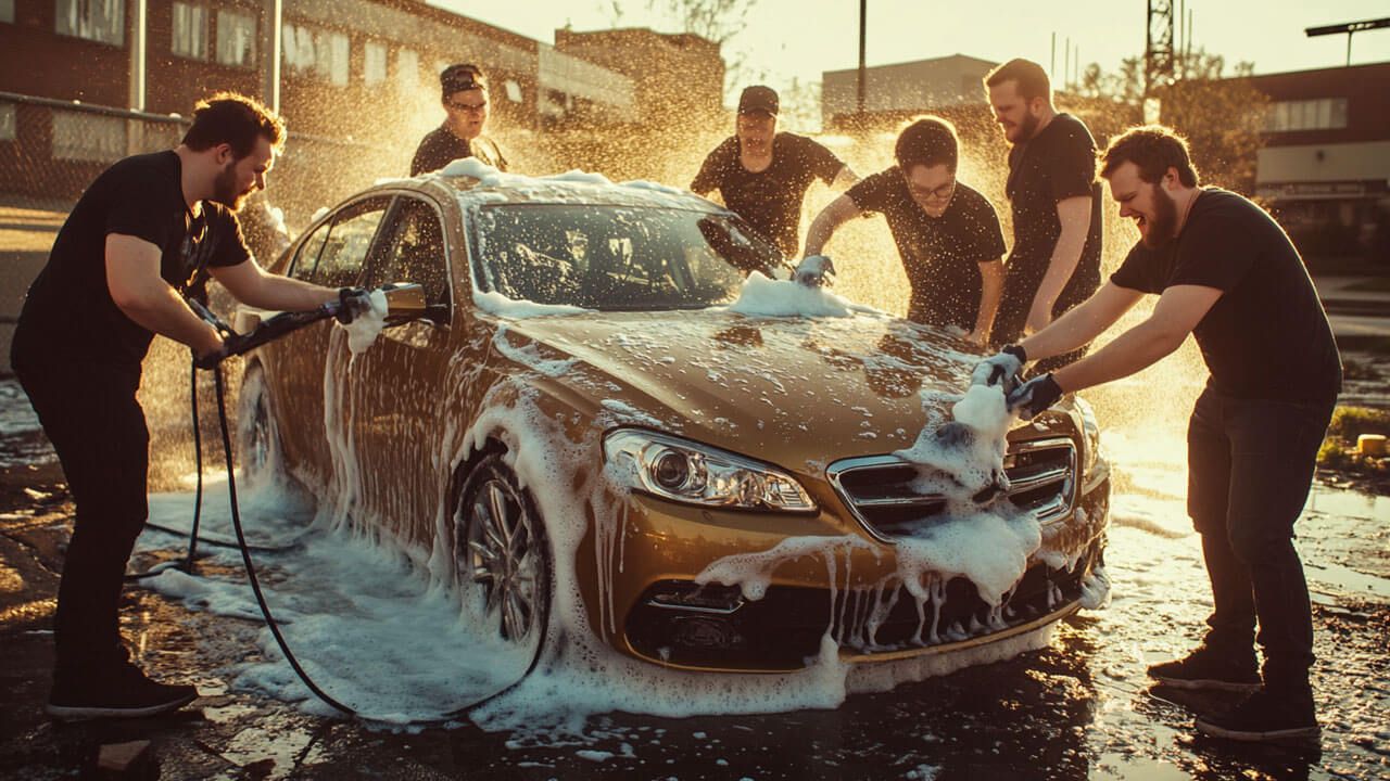 band car wash