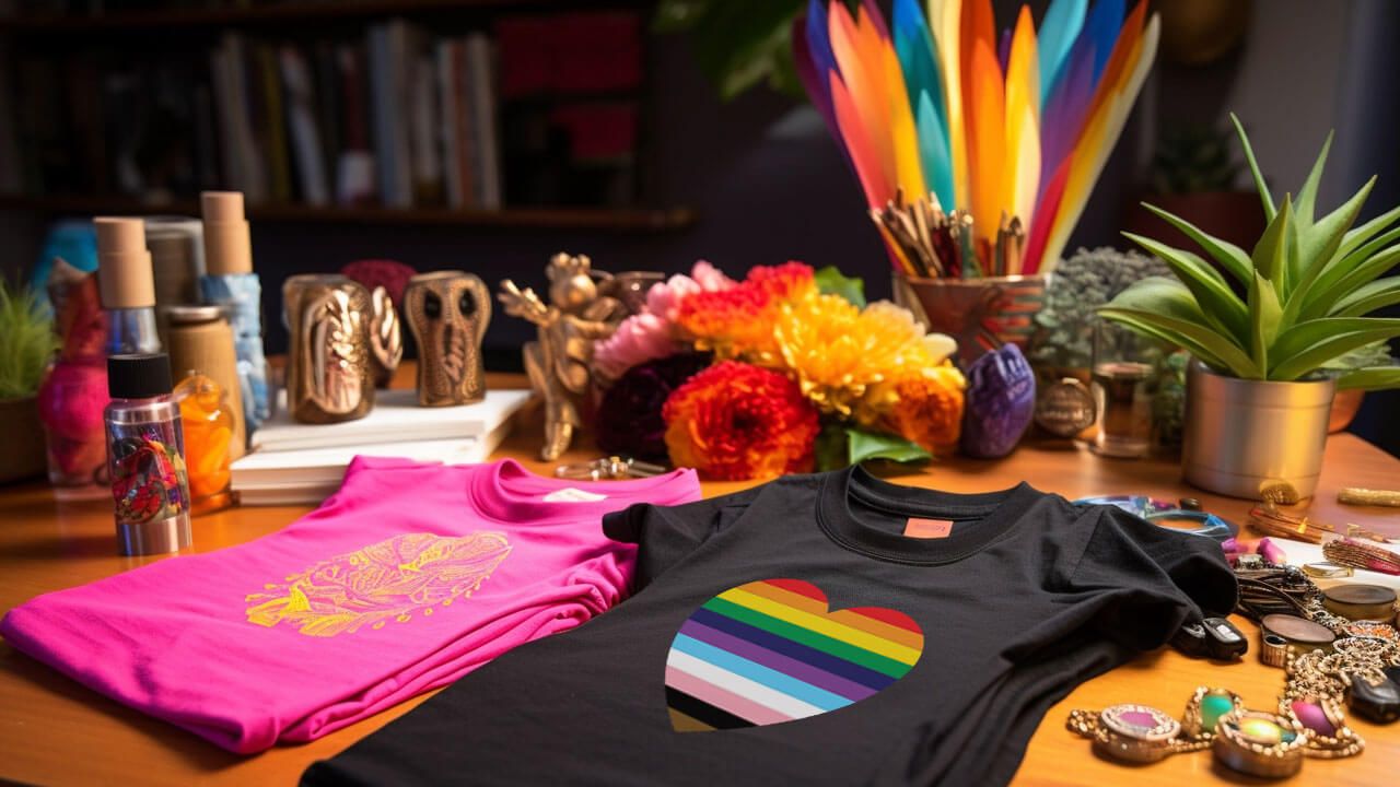 Intersectionality-themed Pride shirt