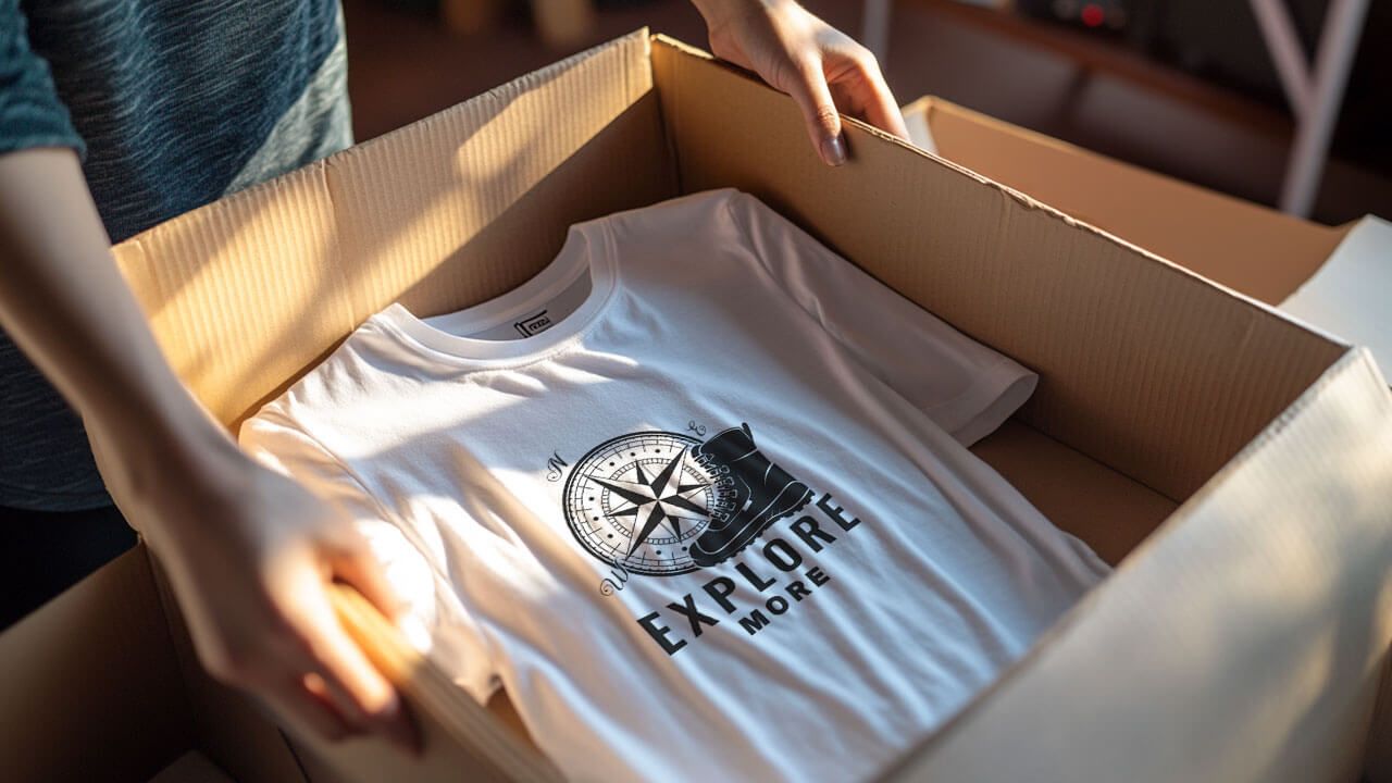 packing and shipping print on demand