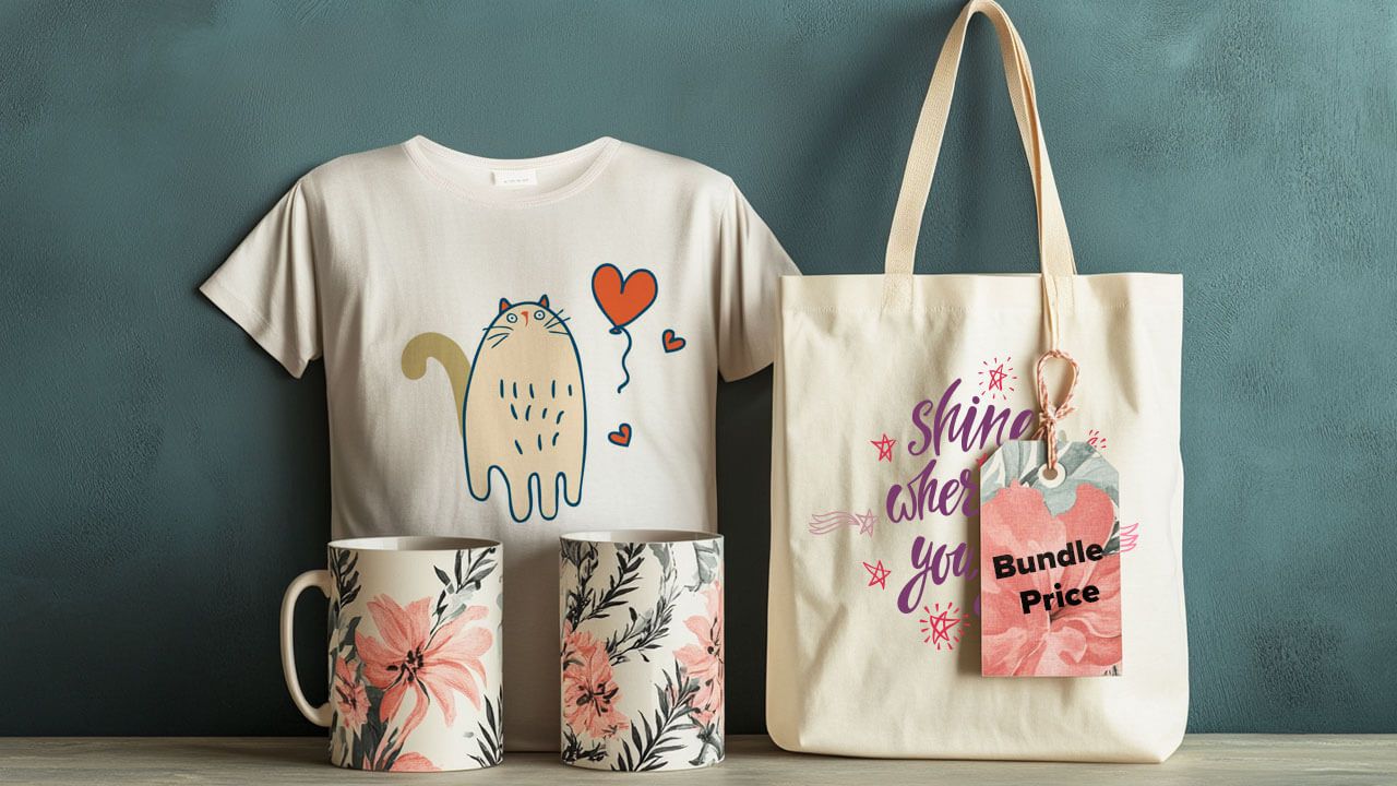 bundled print on demand products