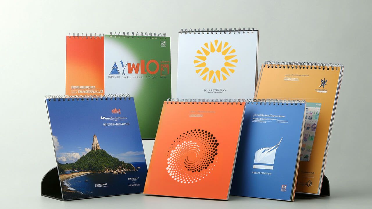 branded calendars display
