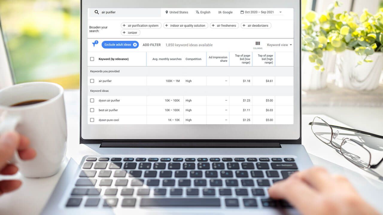 Keyword research tools