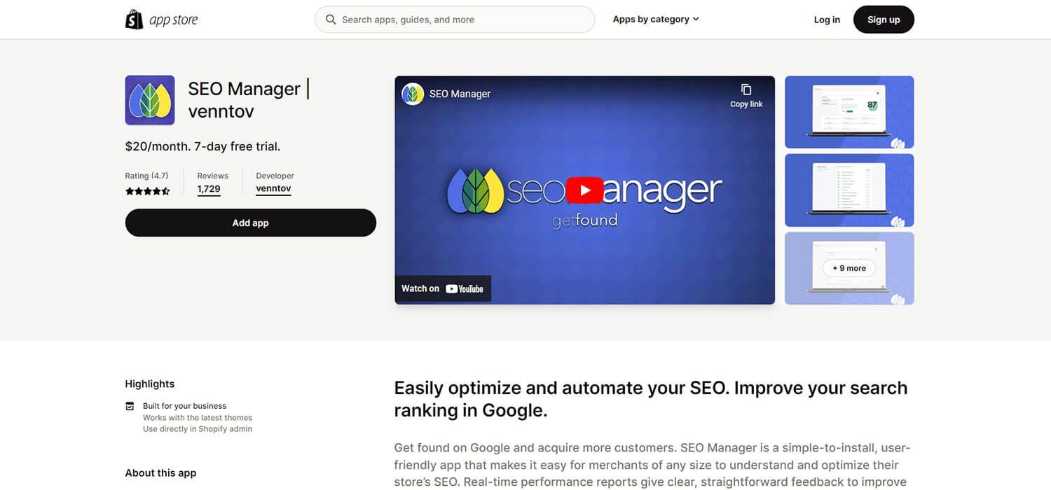 SEO Manager