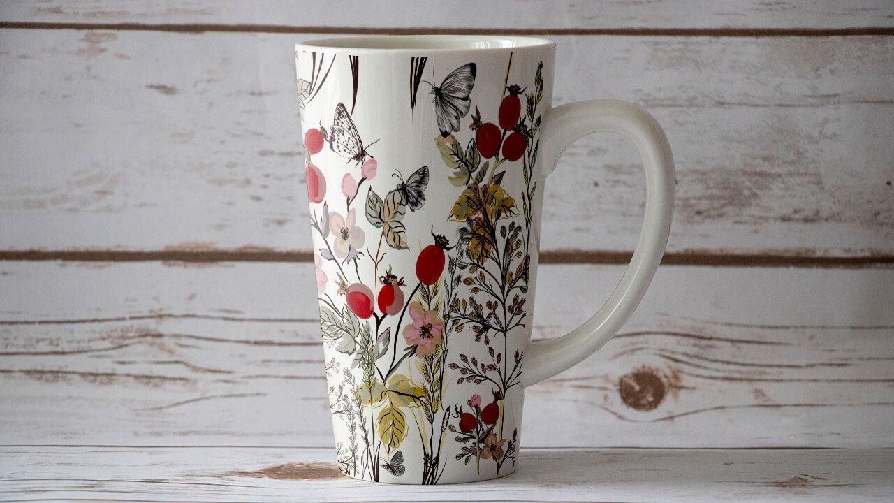 Vintage mug designs