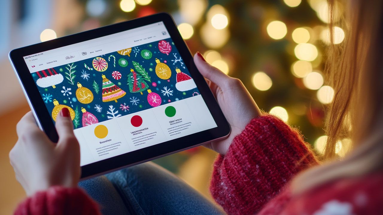 Designing holiday email templates