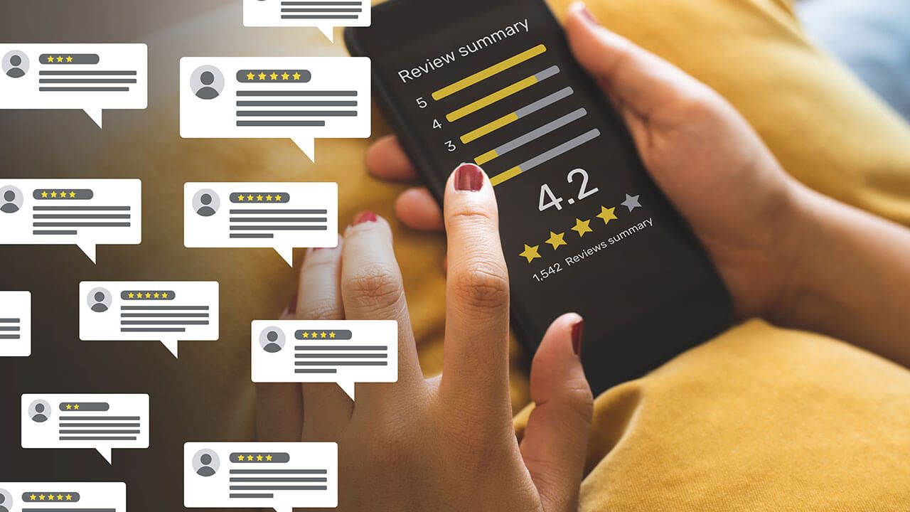 Reading customer reviews