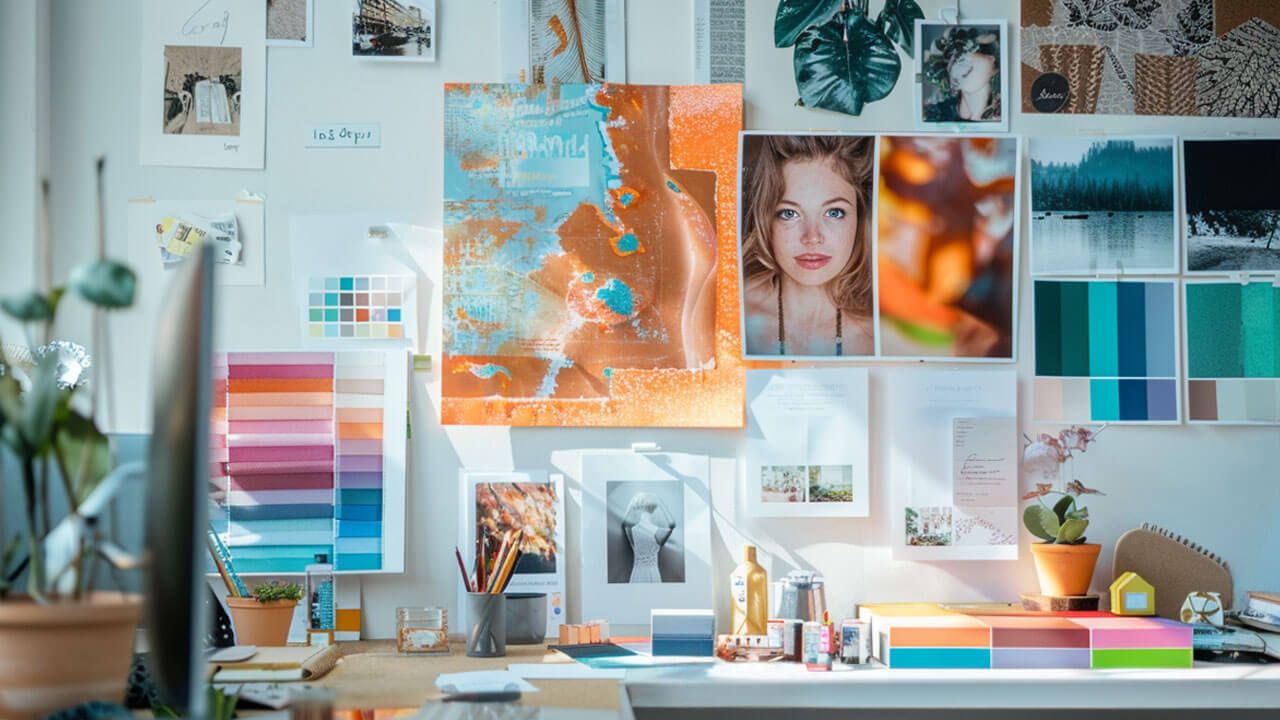 Creative marketing workspace