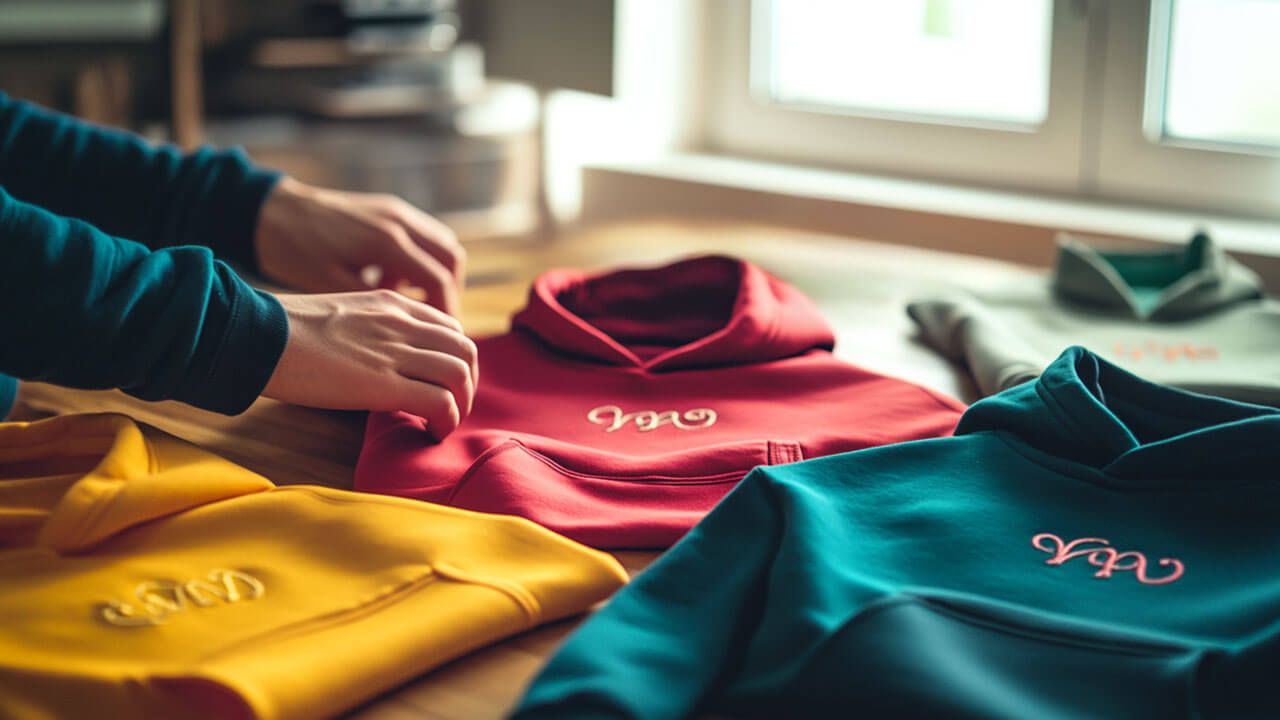 Customizing hoodies with patches