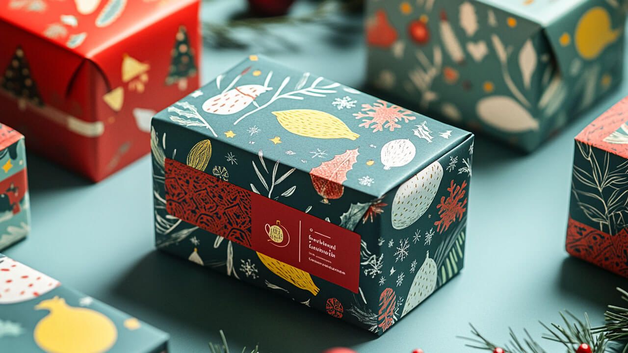 Custom holiday packaging options