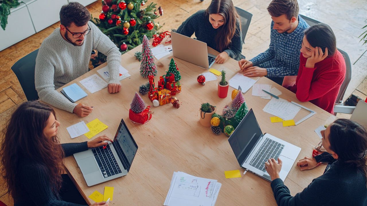 Starting holiday marketing campaign