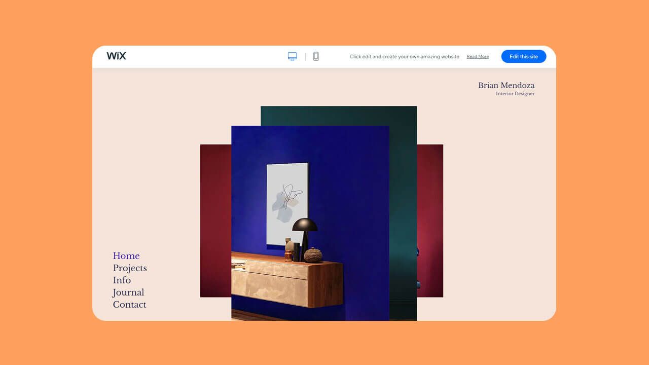 Screenshot of the illustrator template