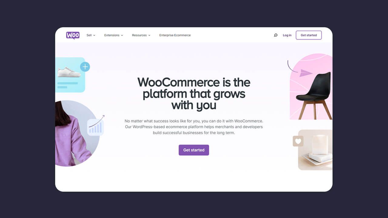 WooCommerce homepage