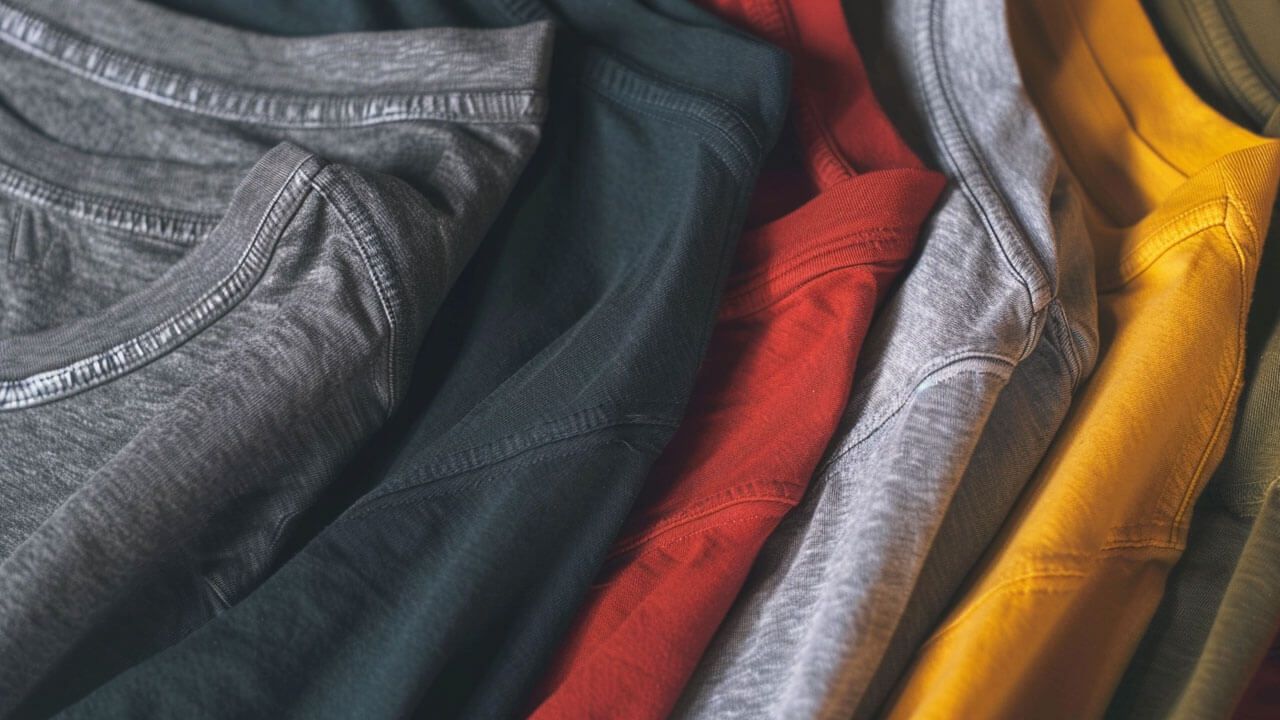 T-shirts texture comparison