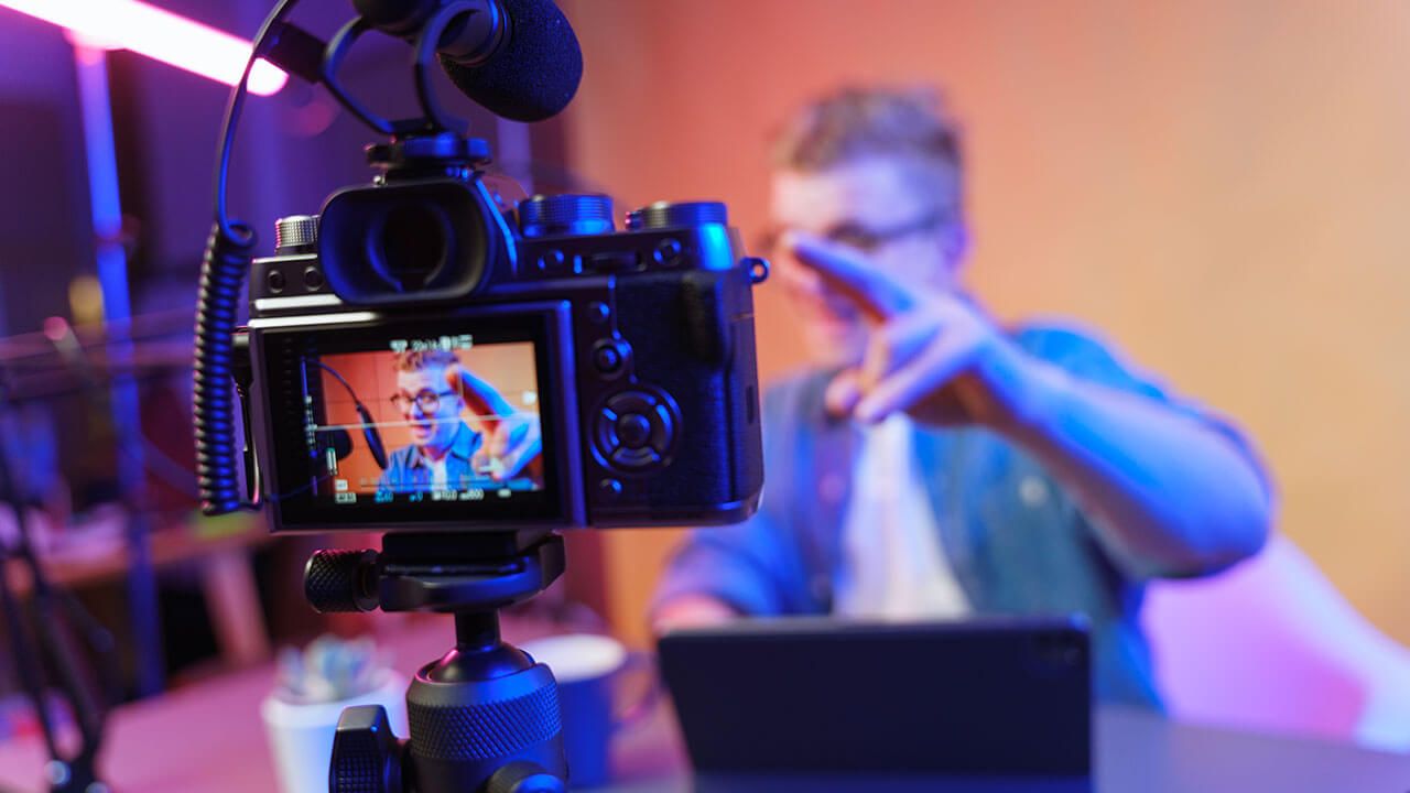 High-quality video setup
