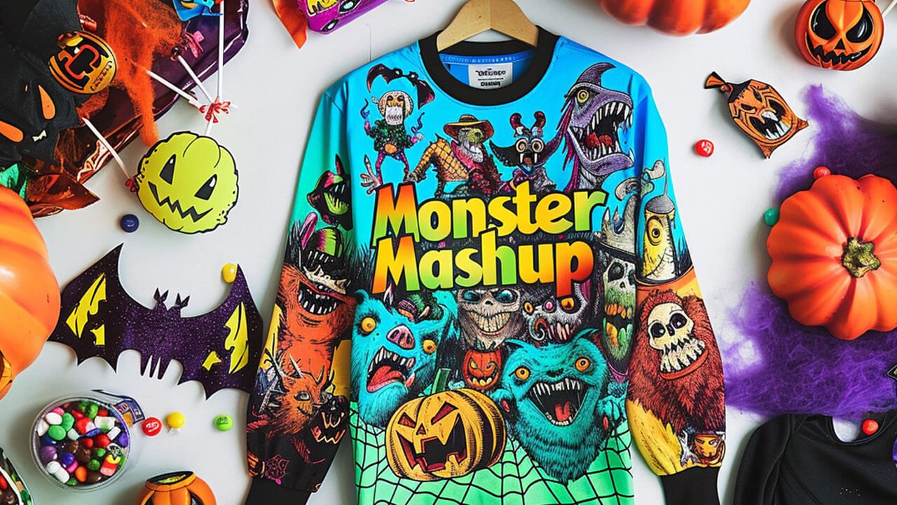 Monster mashup shirt