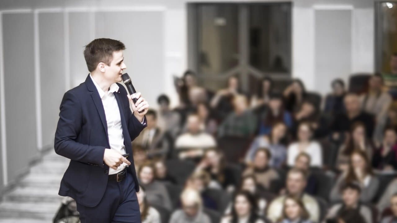 Find public speaking opportunities