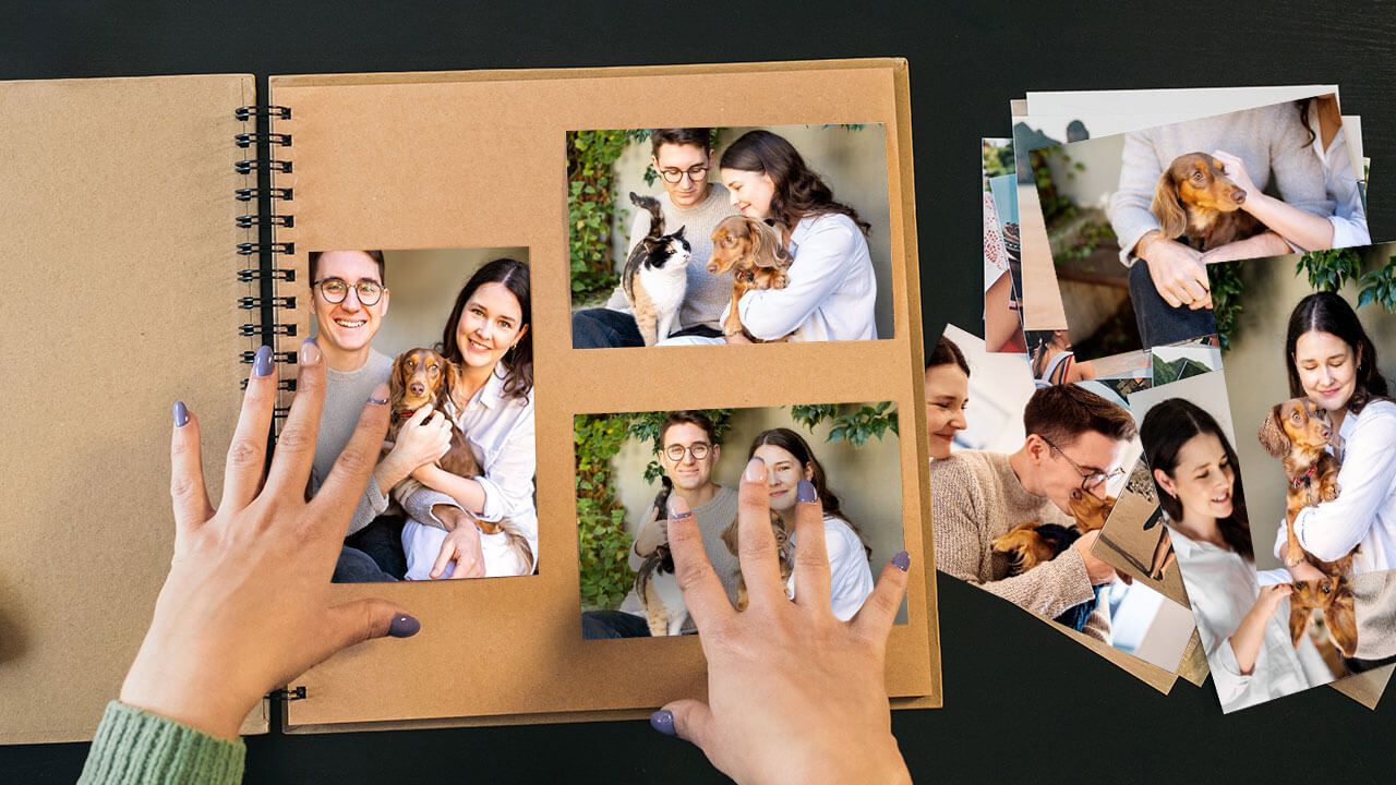 Organizing pet photos