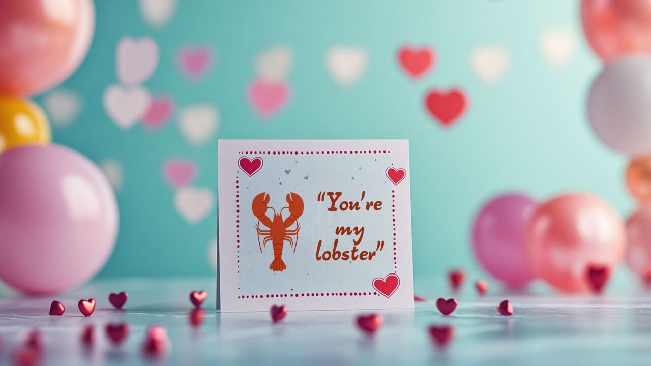 Friends-themed Valentine’s Day card