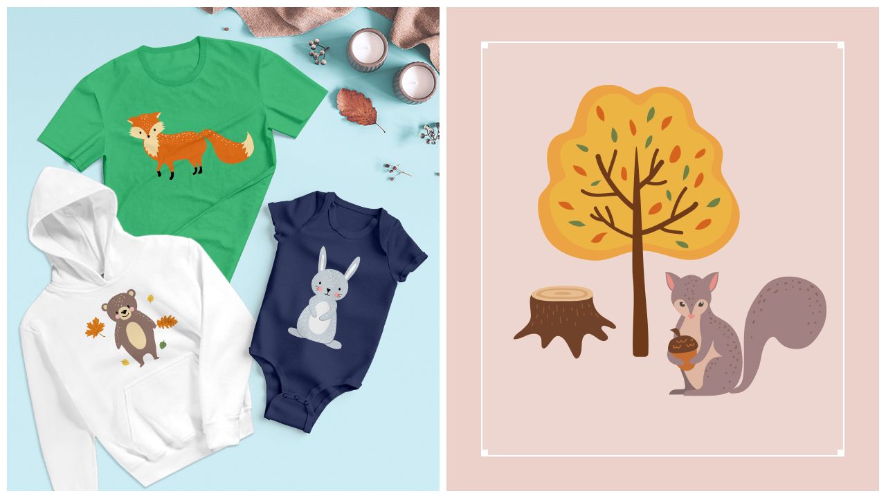 fall animals