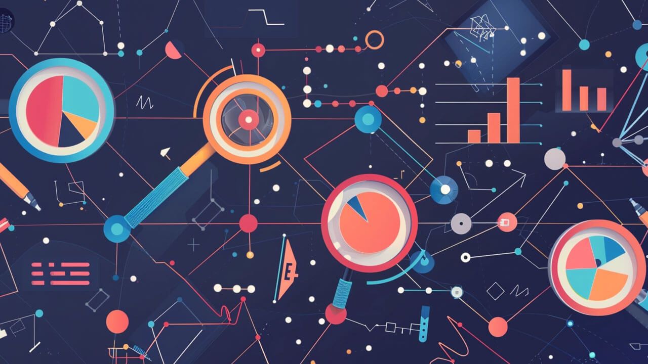 Abstract SEO concept image