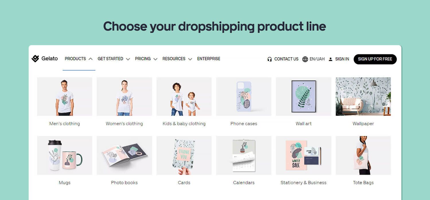 Dropshipping product line