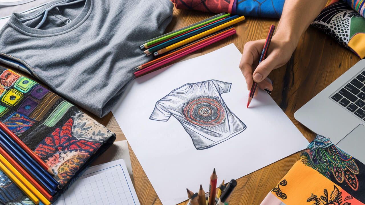 Designing a custom shirt