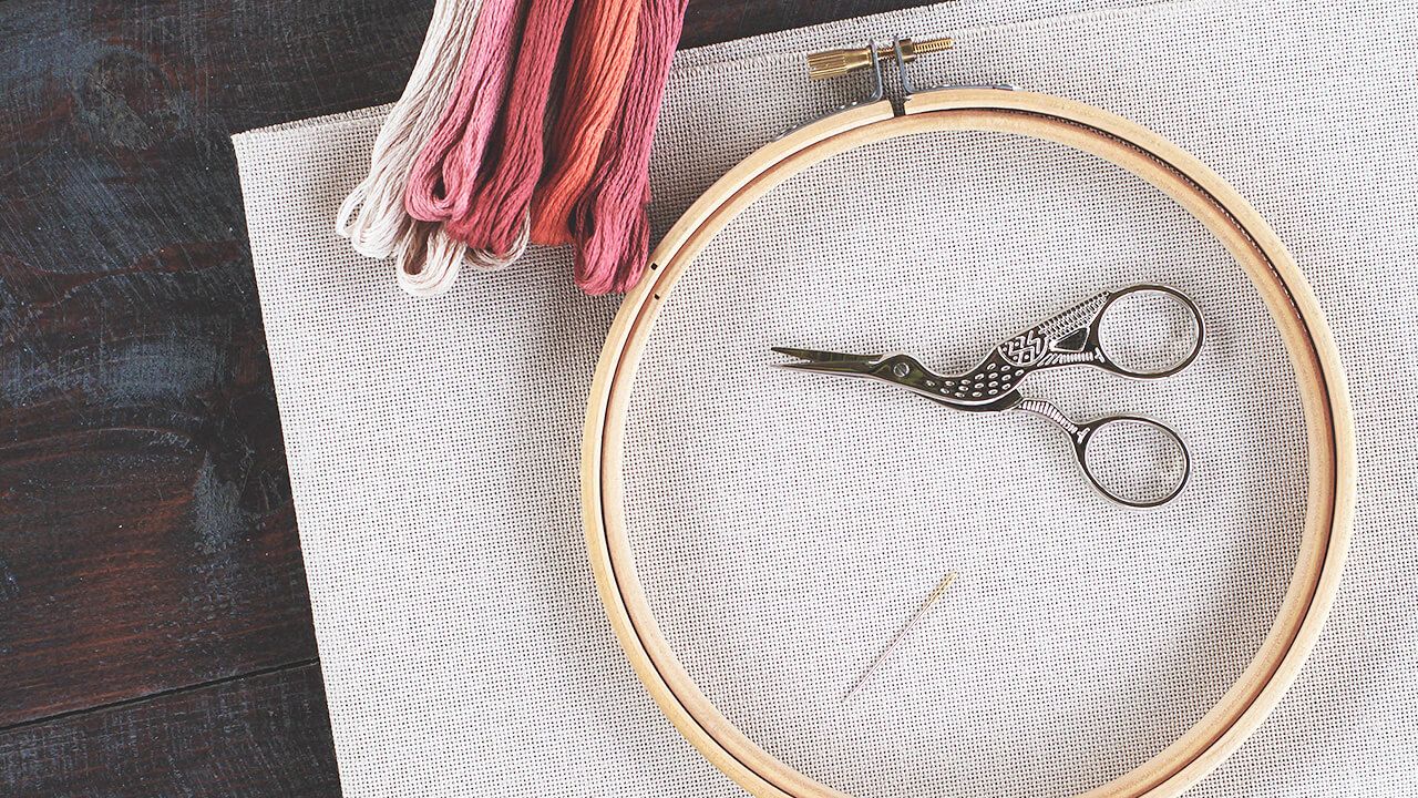 gathering embroidery essentials