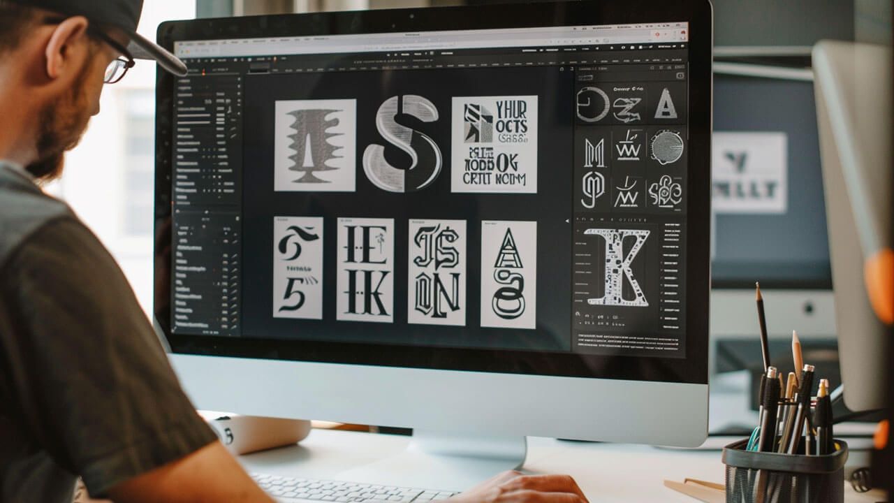 Fonts and typography designs