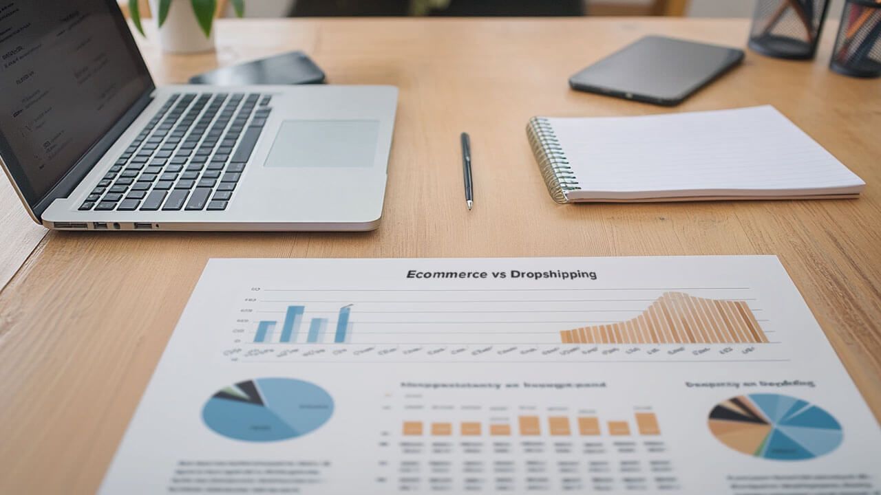 Ecommerce vs. dropshipping differences