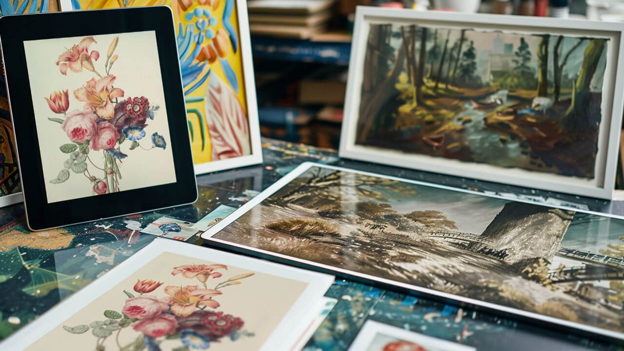 Digital vs. physical prints