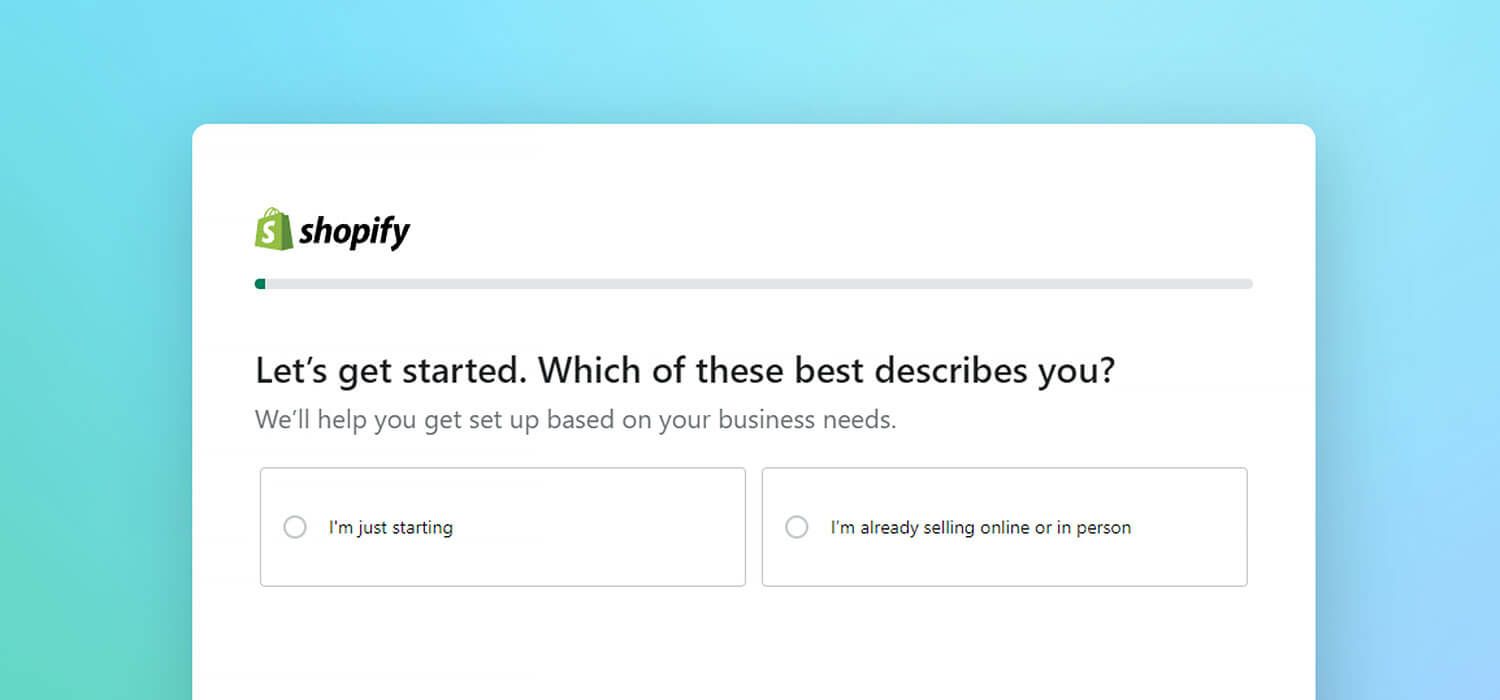set up shopify store