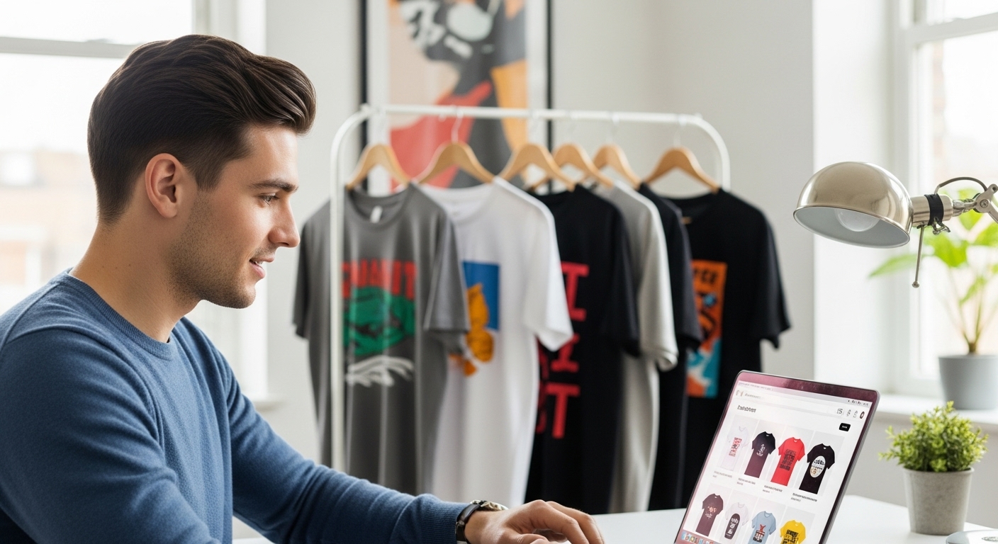 Launch a profitable print on demand t-shirts business