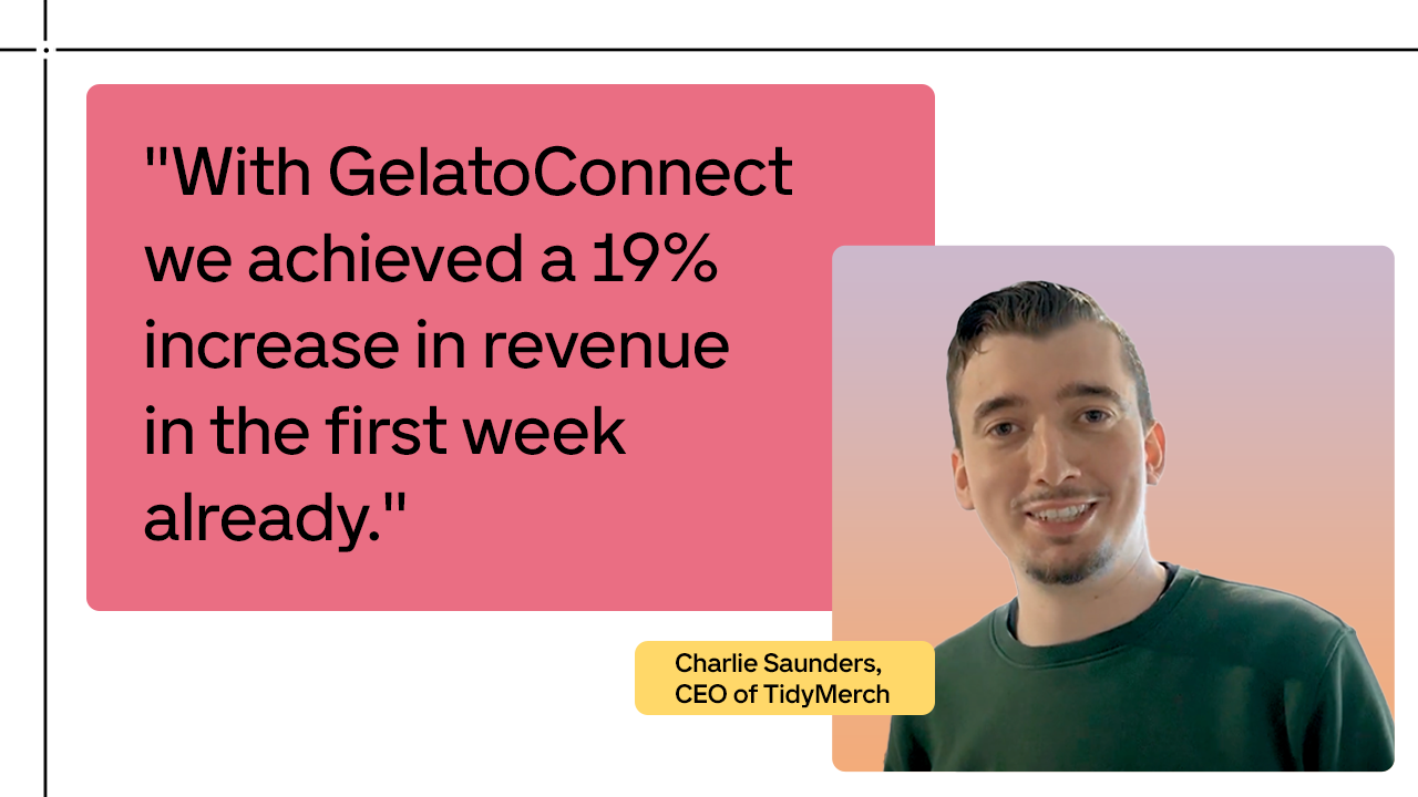 TidyMerch was able to increase the revenue of their digital print production by 19% with GelatoConnect
