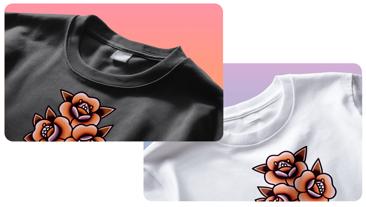 DTF - Works on both light and dark garments