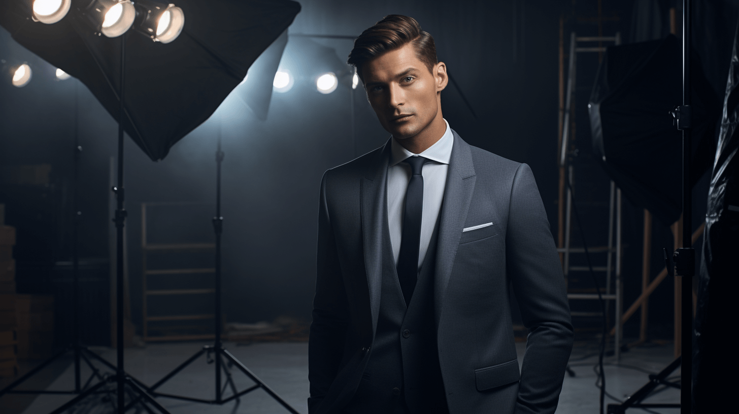 Sleek fashion brand concept
