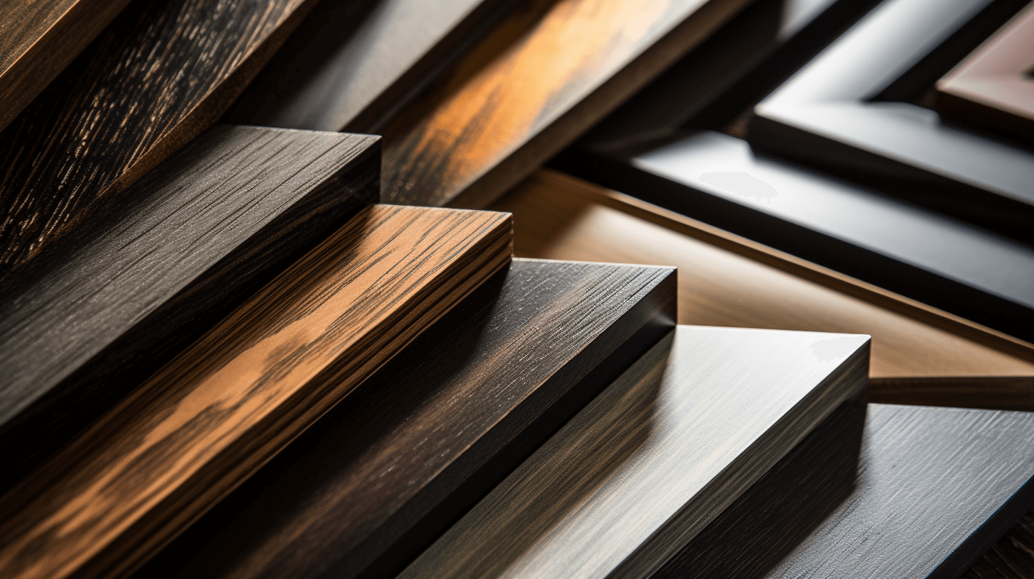 Metal and wood framed art