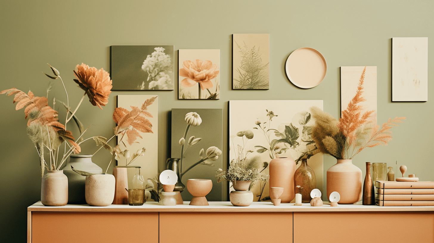Nature-themed wall art