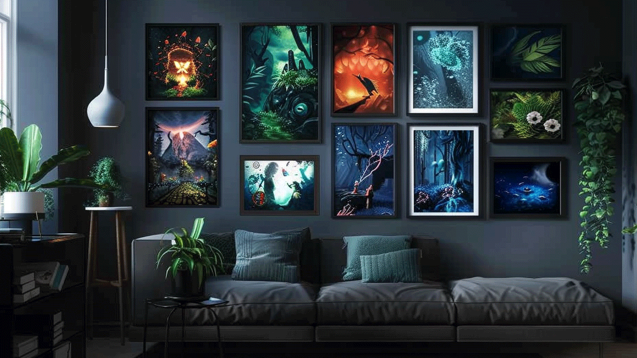 AI art diversity showcased