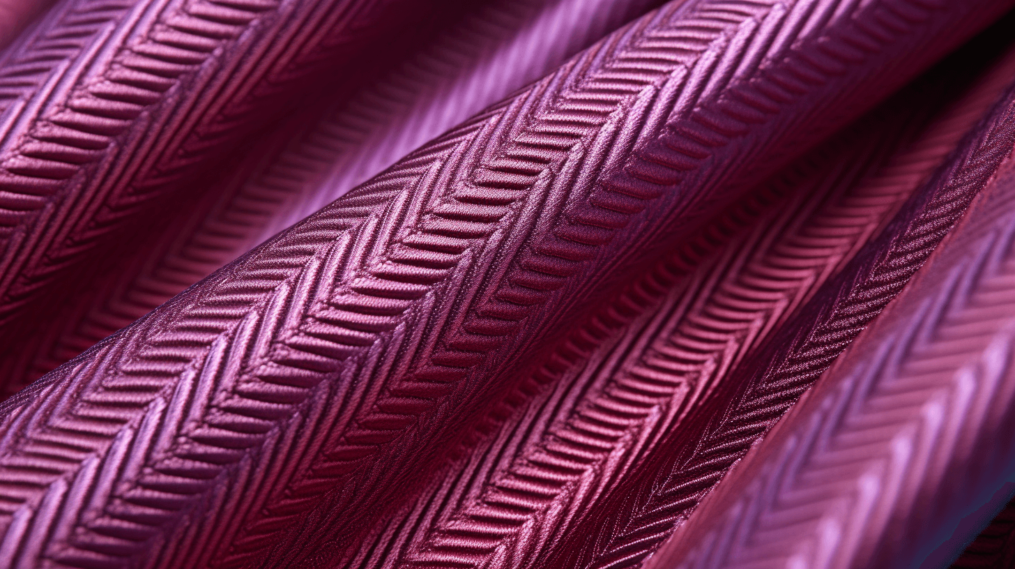 Textured twill weave