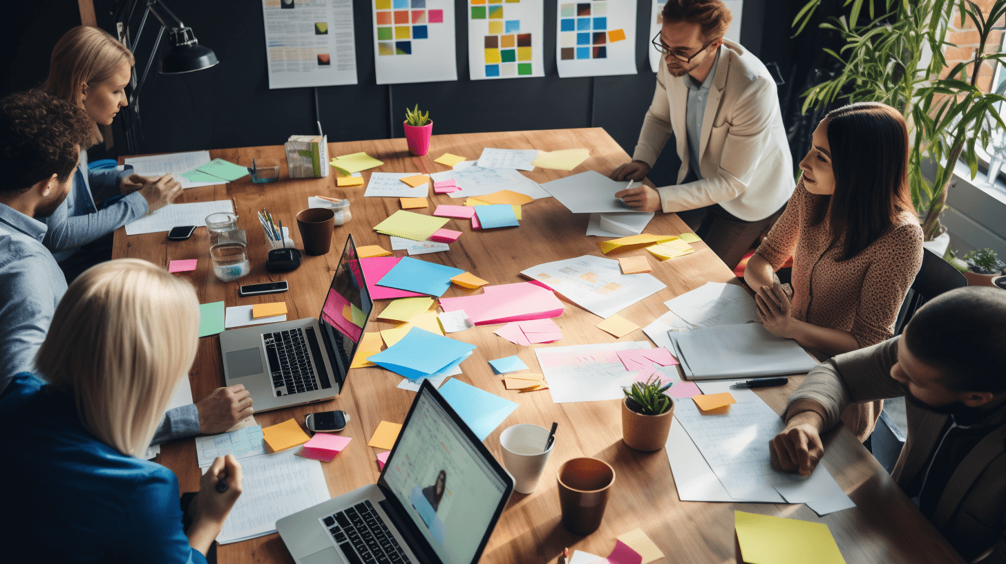 Spring marketing brainstorming
