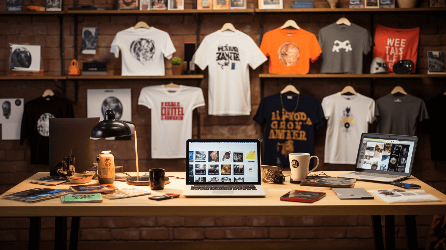 Print on demand concept