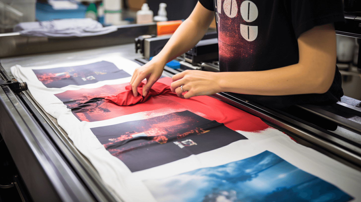 heat transfer screen printing process