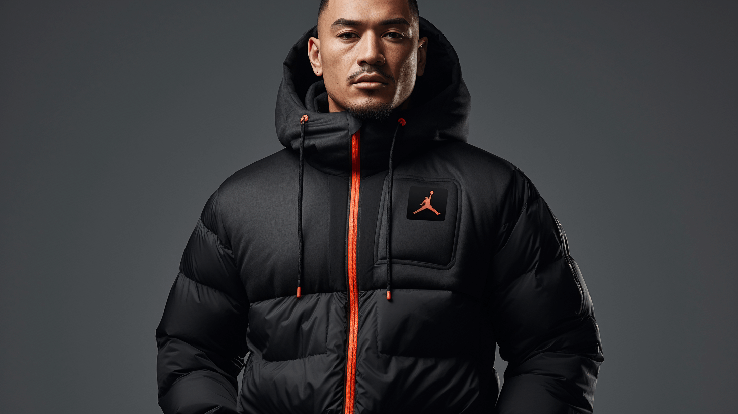 the Nike Jordan puffer jacket